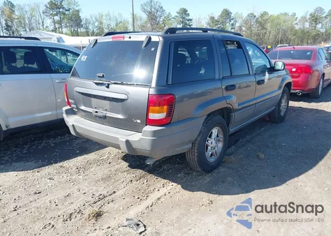 2002 Jeep Grand Cherokee Laredo из США, поврежденный, VIN 1J4GW48N52C212523